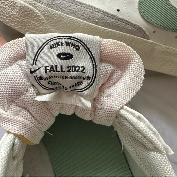 Nike Blazer Low 77 PRM Certified Fresh Sail Green Men 10.5, NEW, no box - Picture 8 of 10